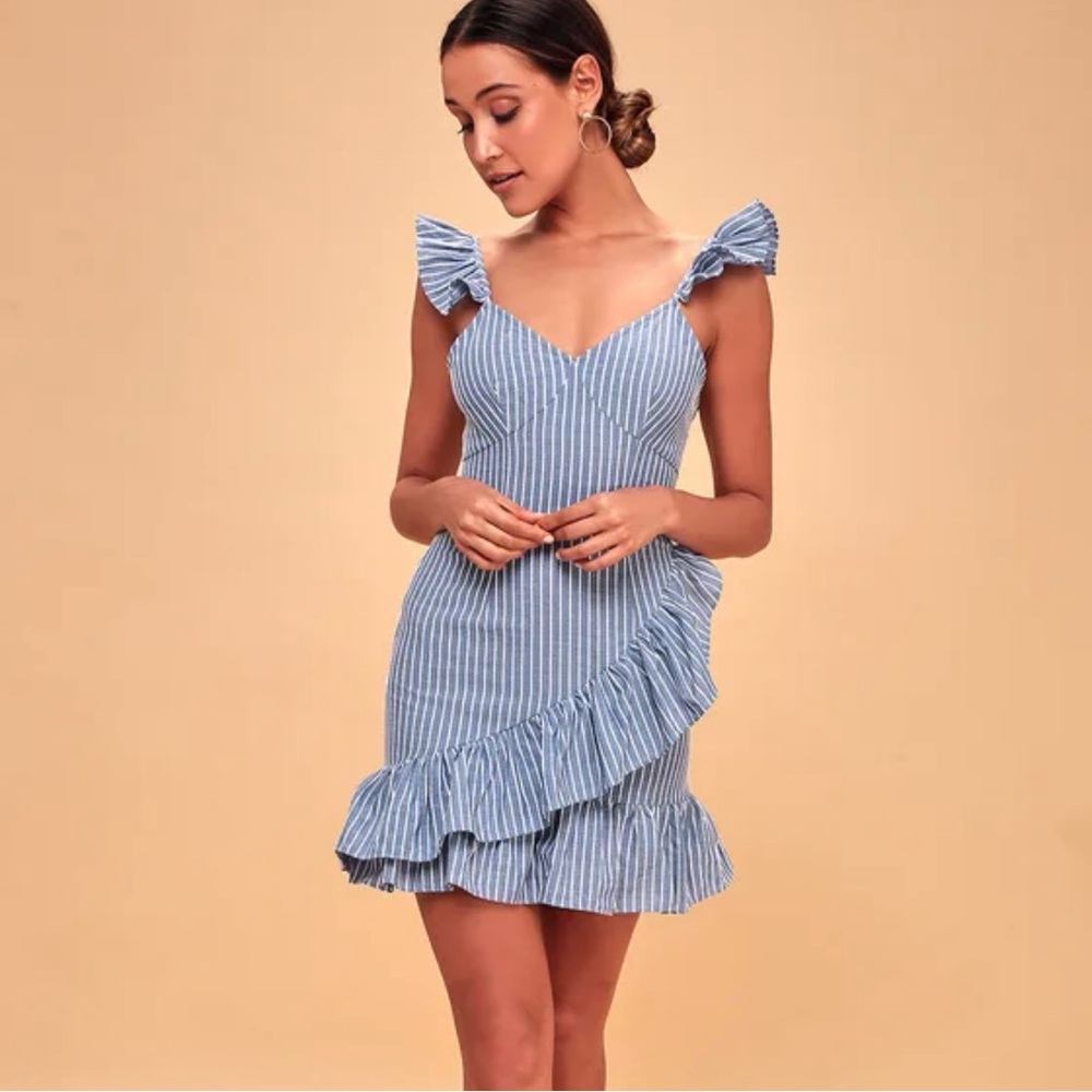 The Fifth Label - Pinstriped Mini Dress